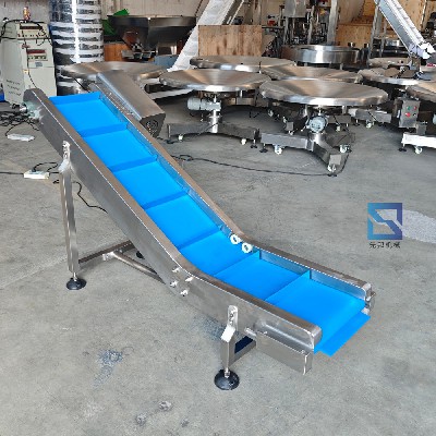 单弯成品输送机