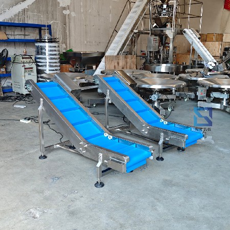 单弯成品输送机